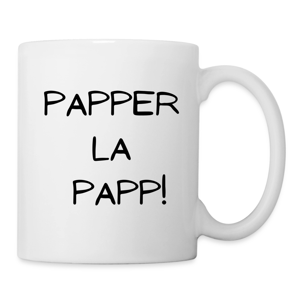 Tasse Papperlapapp - Weiß