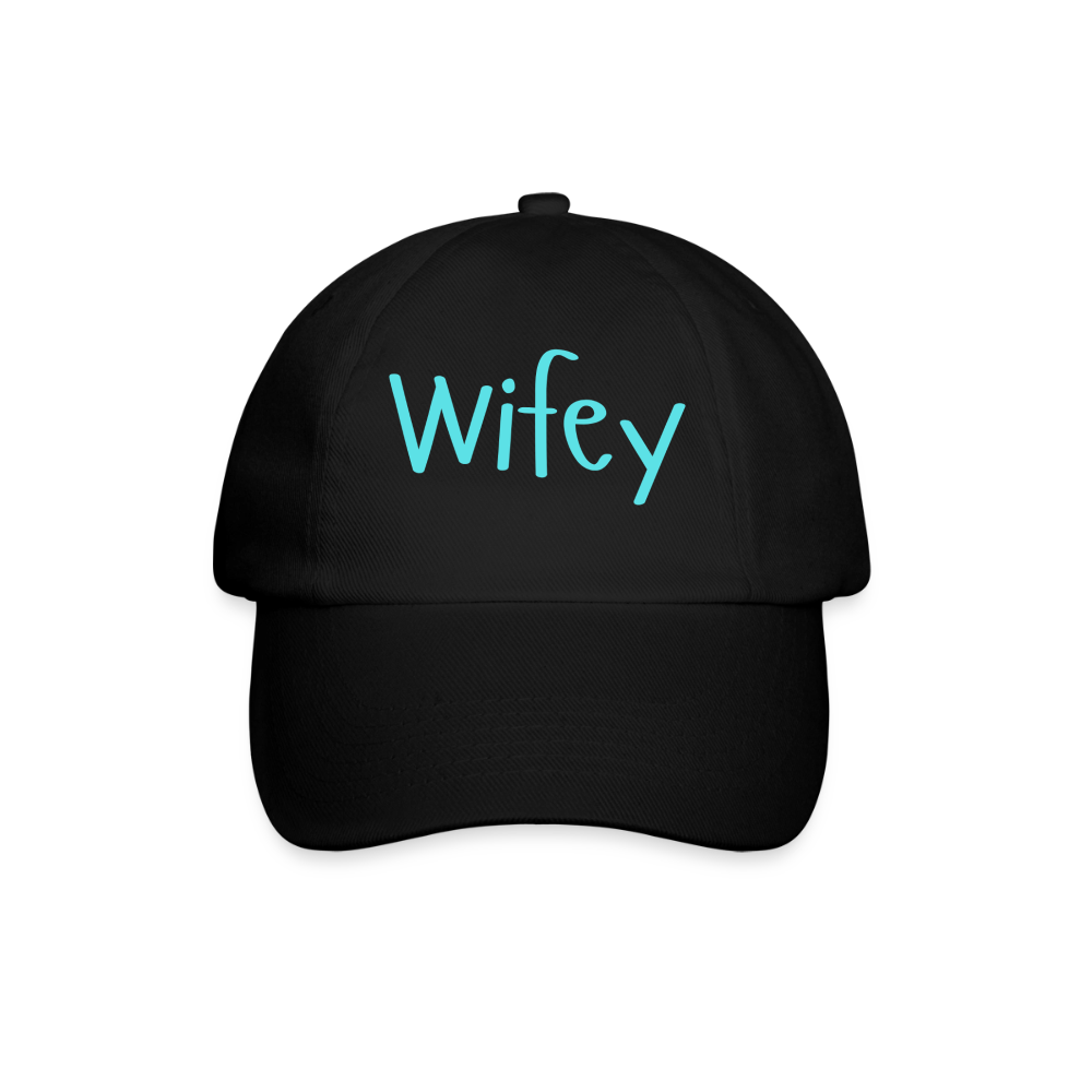 Baseballkappe Wifey - Schwarz/Schwarz