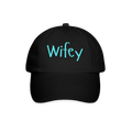 Baseballkappe Wifey - Schwarz/Schwarz