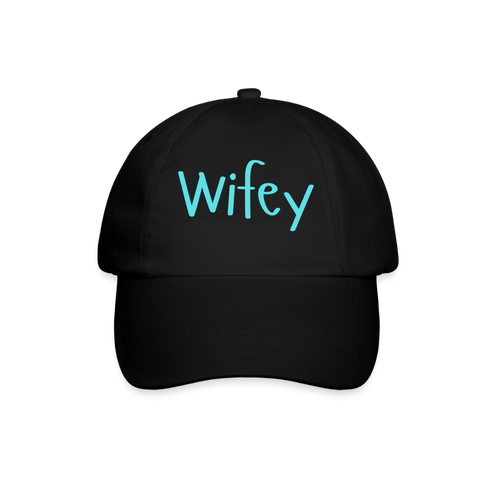 Baseballkappe Wifey - Schwarz/Schwarz