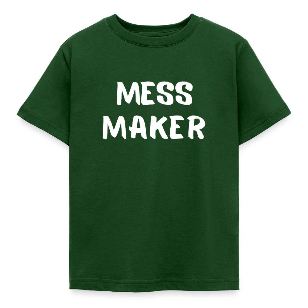 Kinder T-Shirt mess maker - Forstgrün 