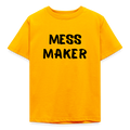 Kinder T-Shirt mess maker - Gold