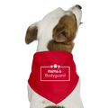 Hunde-Bandana Mamas Bodyguard - Rot