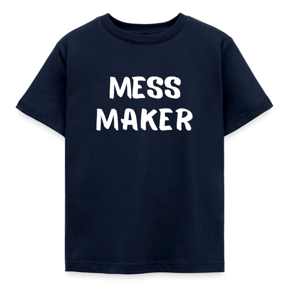 Kinder T-Shirt mess maker - Navy