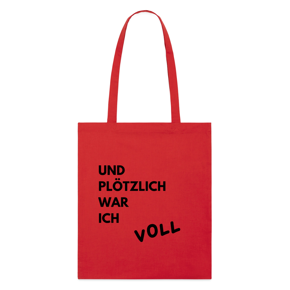 Stanley/Stella Bio-Stoffbeutel Plötzlich Voll - Rot