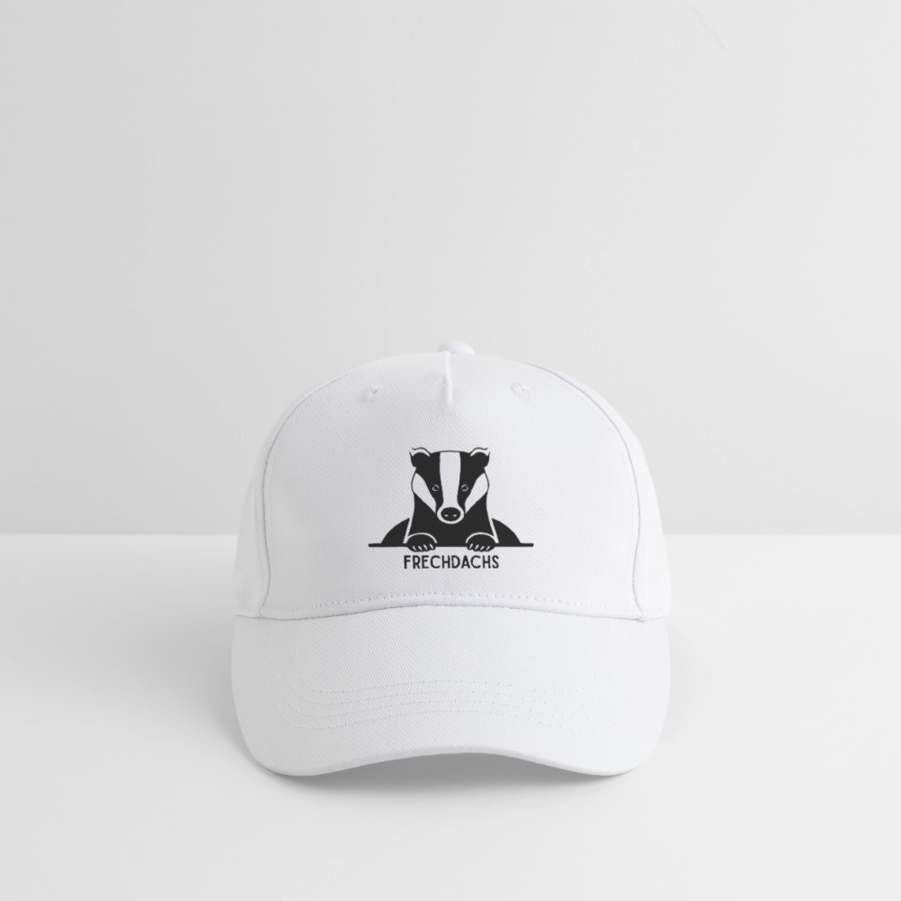 Kinder Bio Basecap Frechdachs - Weiß