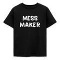 Kinder T-Shirt mess maker - Schwarz