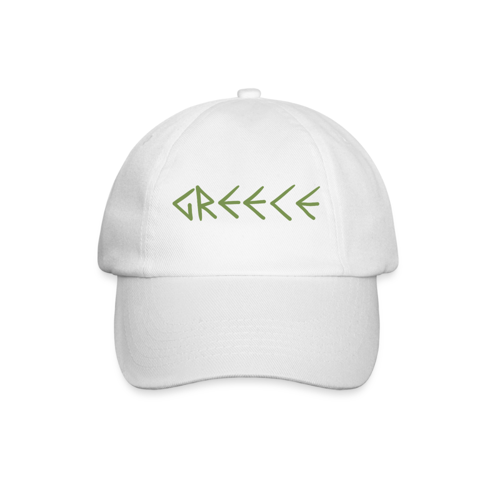 Baseballkappe Griechenland - Weiß/Weiß