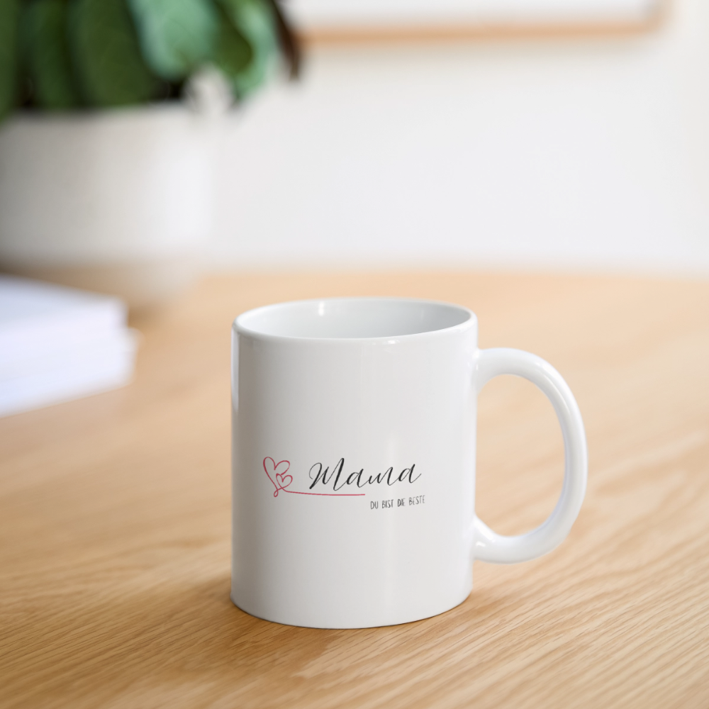 Tasse Mama Du Bist Die Beste - Weiß