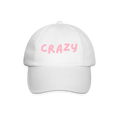 Baseballkappe Crazy - Weiß/Weiß
