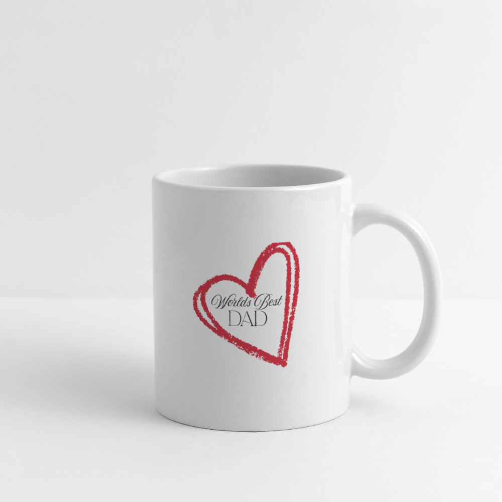 Tasse Worlds Best Dad - Weiß