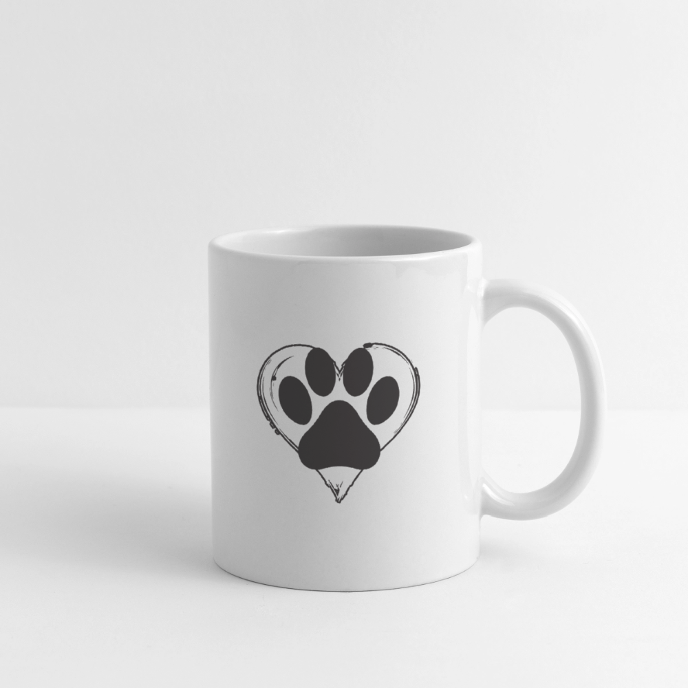 Tasse pfotenliebe - Weiß
