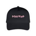 Kinder Bio Basecap Dorfkind - Schwarz
