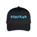 Kinder Bio Basecap Dorfkind - Schwarz