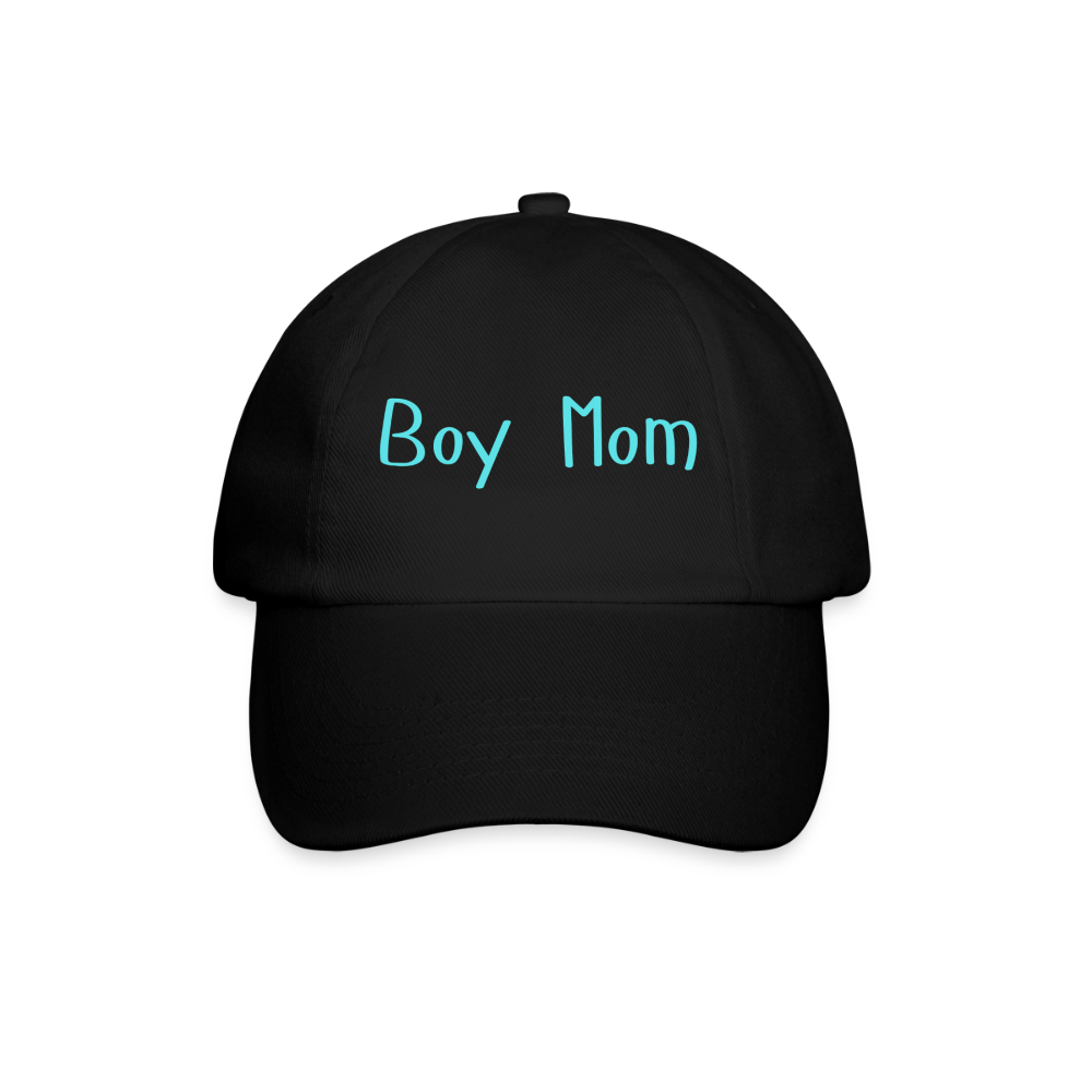 Baseballkappe Boy Mom - Schwarz/Schwarz