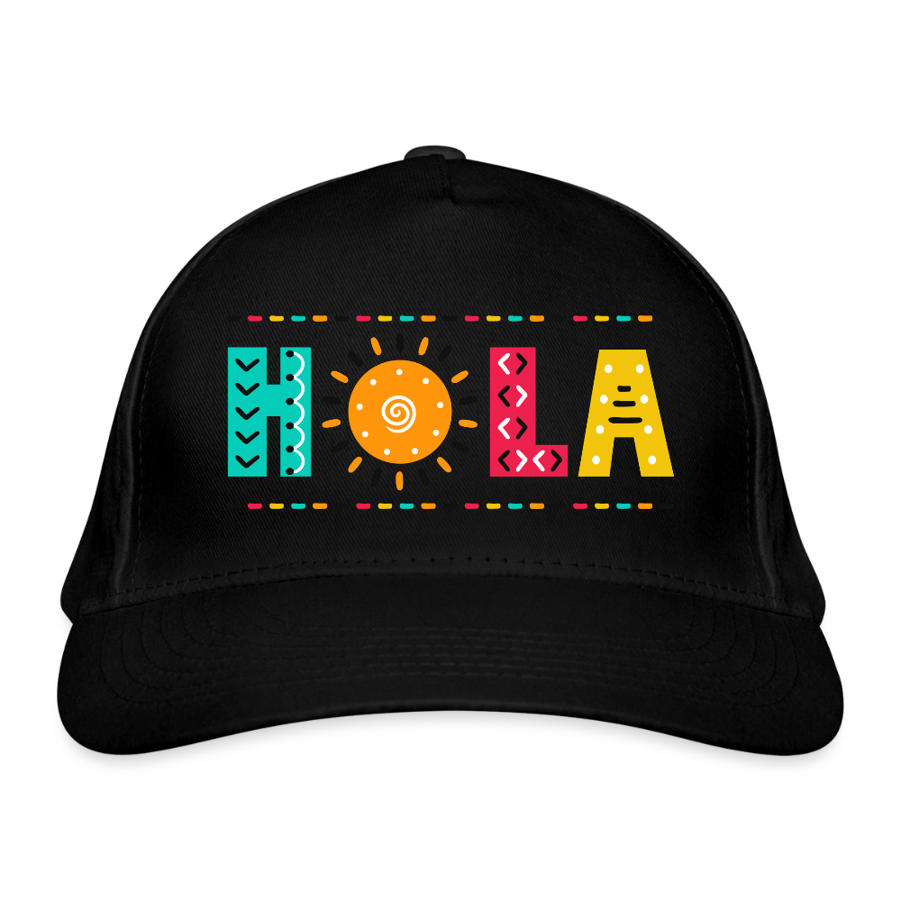 Bio-Baseballkappe Hola - Schwarz