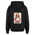 Oversized Unisex Hoodie von Stanley/Stella - Queen - Schwarz