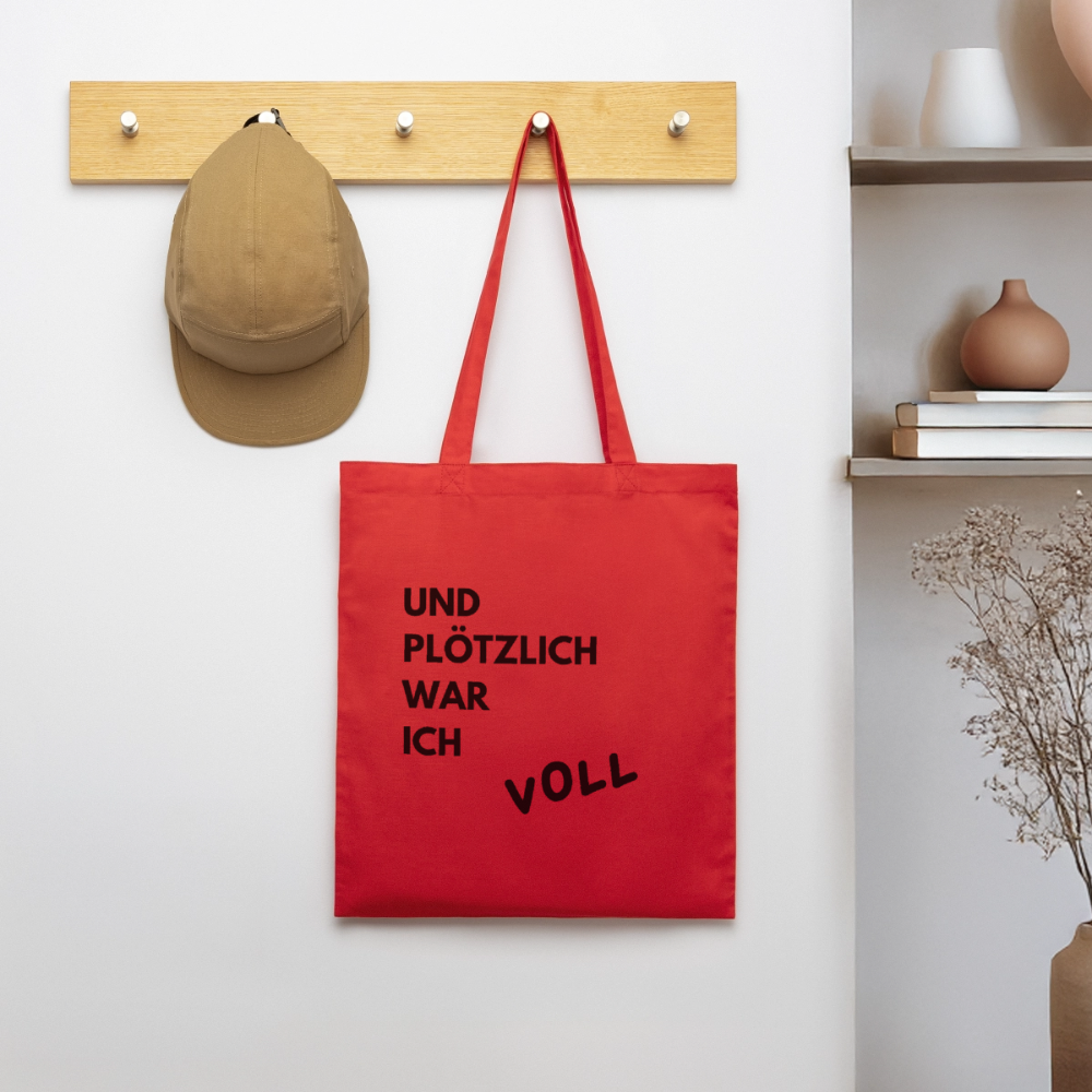 Stanley/Stella Bio-Stoffbeutel Plötzlich Voll - Rot