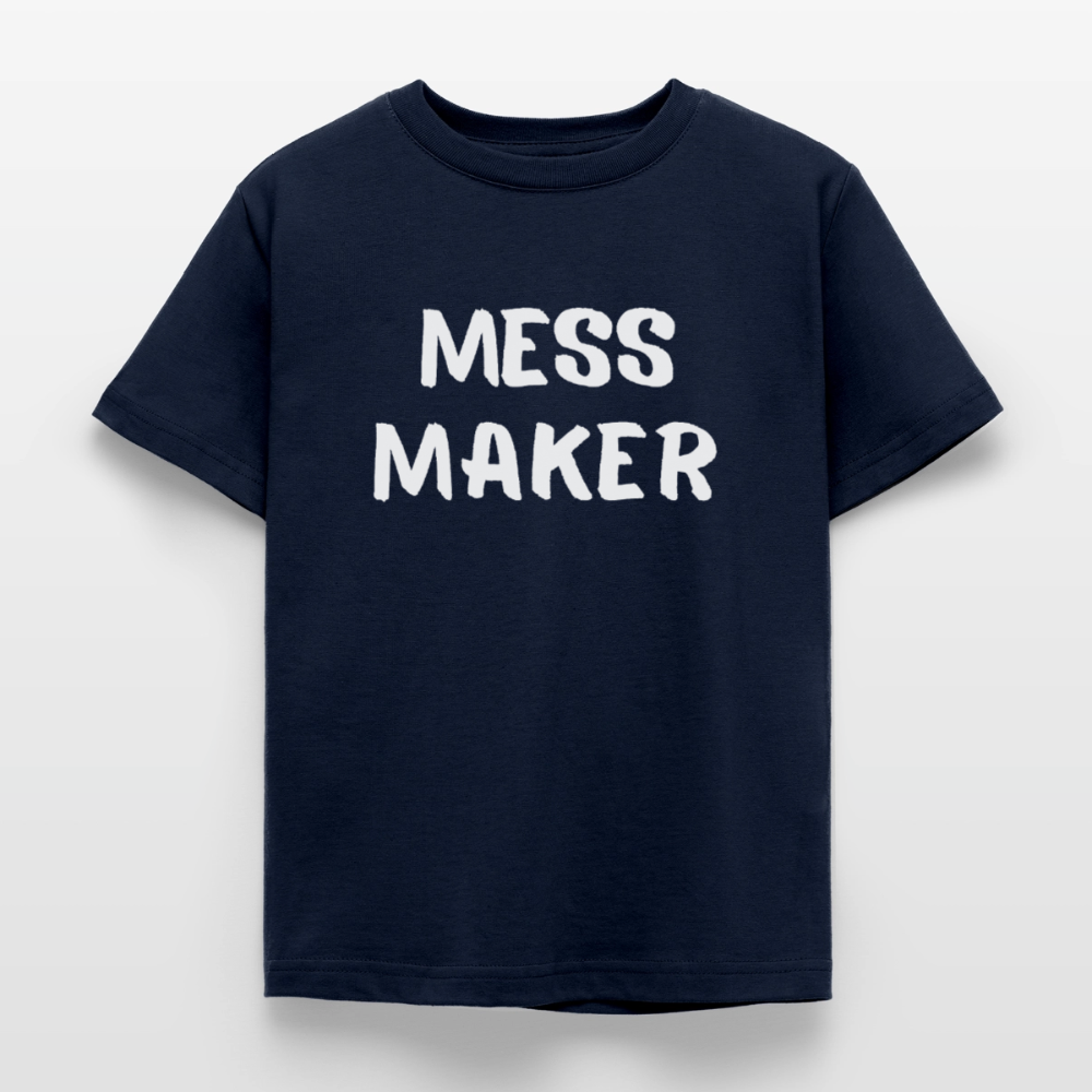 Kinder T-Shirt mess maker - Navy