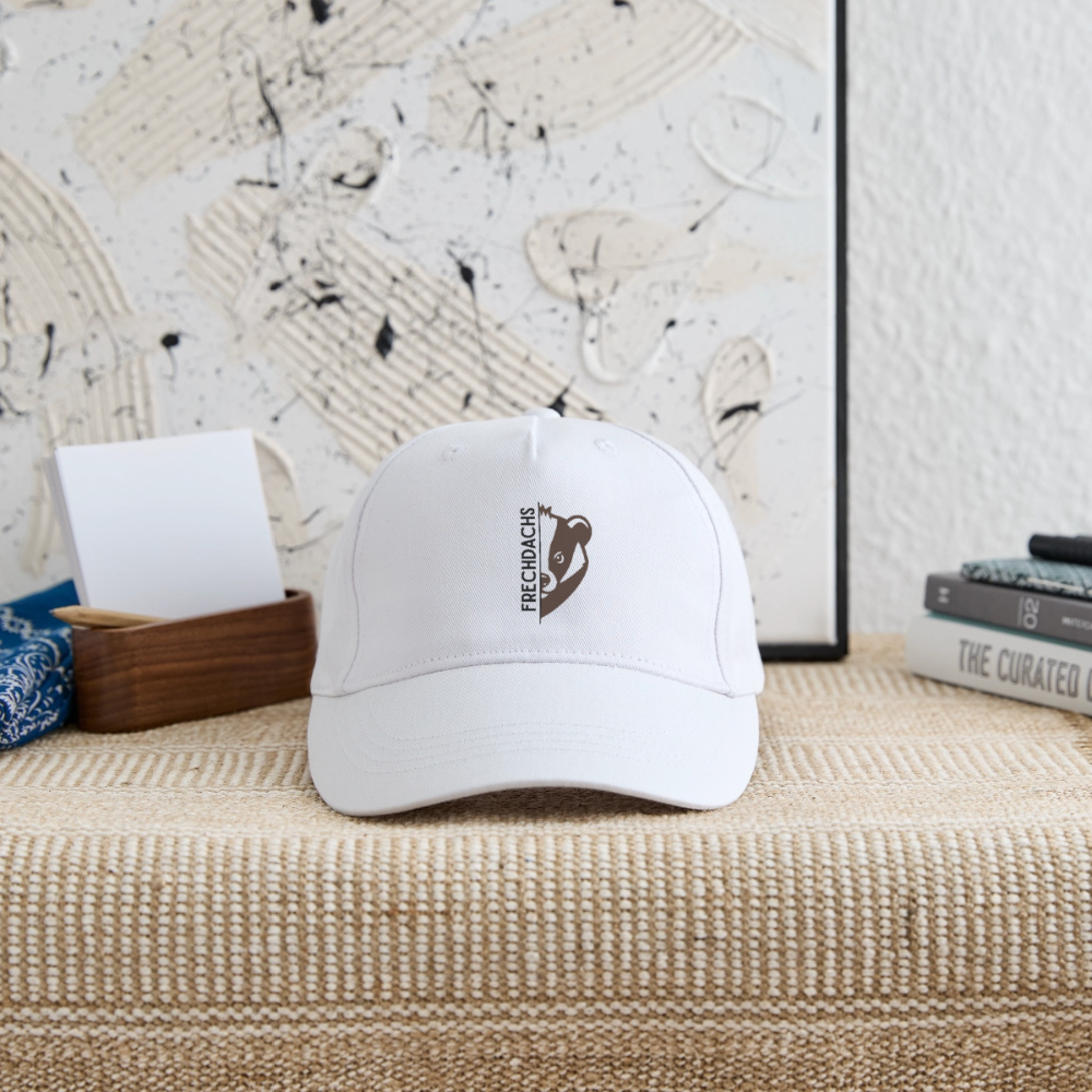 Kinder Bio Basecap Frechdachs - Weiß
