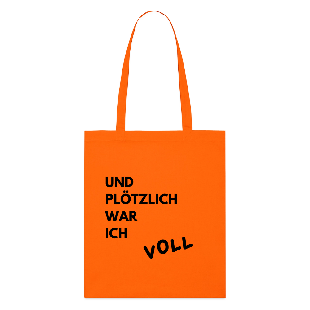 Stanley/Stella Bio-Stoffbeutel Plötzlich Voll - Tieforange