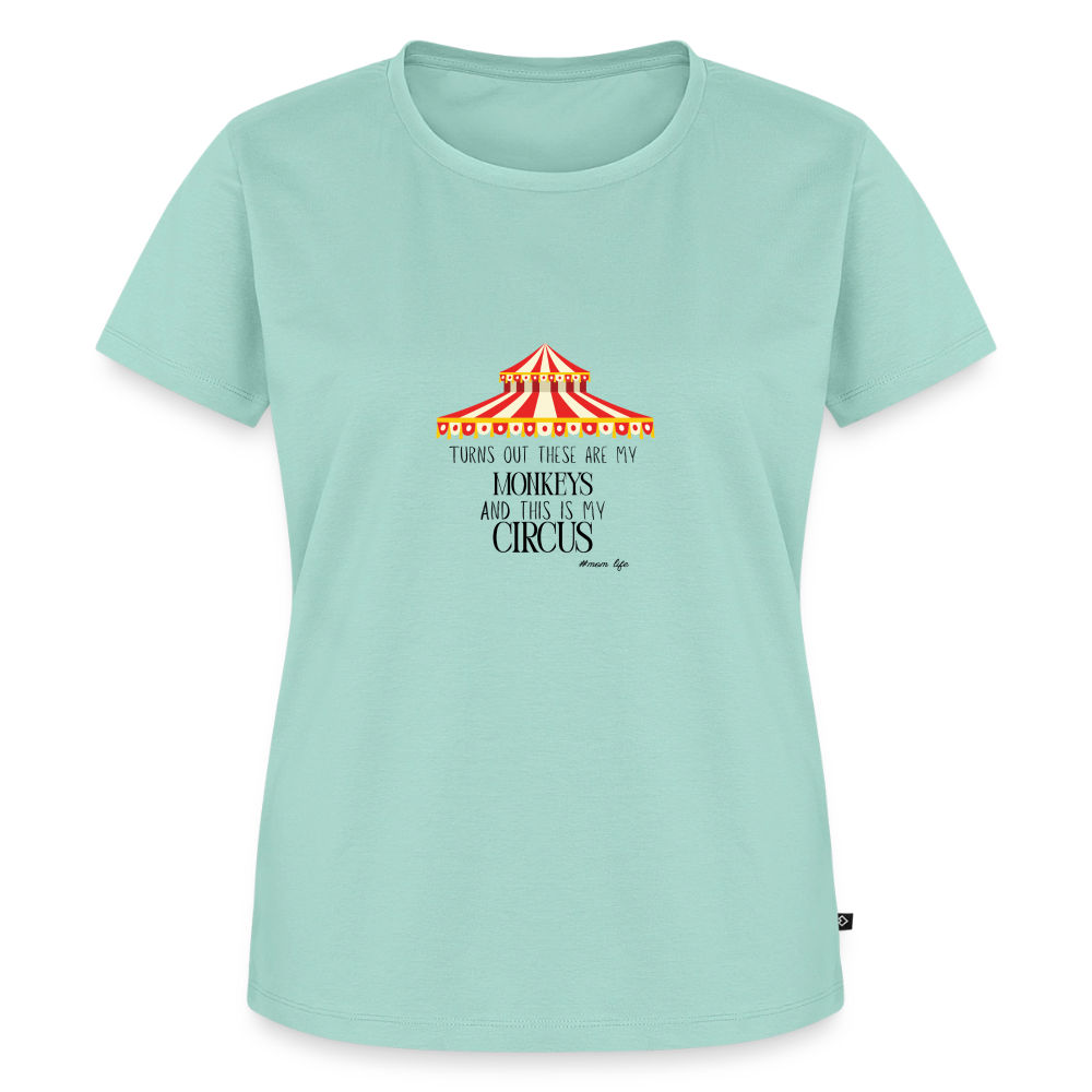 Frauen Premium T-Shirt my monkeys my circus - Mint 