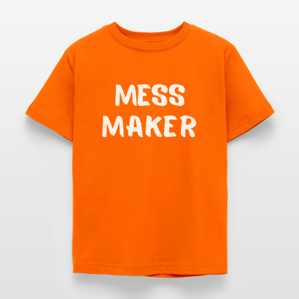 Kinder T-Shirt mess maker - Orange