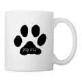 Tasse dog dad - Weiß