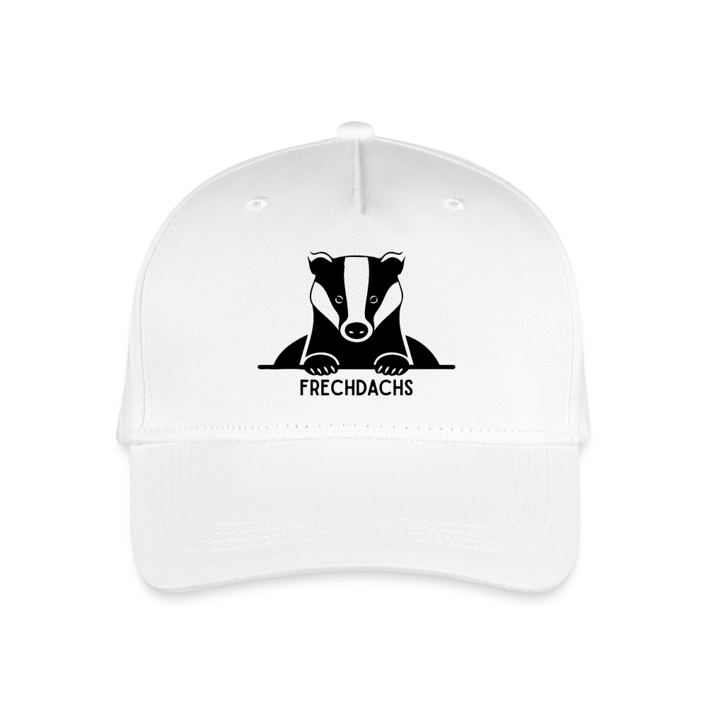Kinder Bio Basecap Frechdachs - Weiß