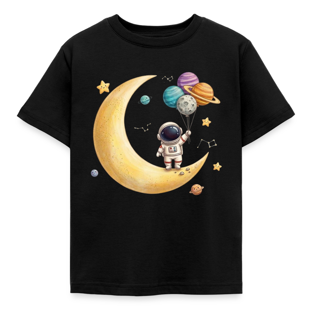 Kinder T-Shirt little astronaut - Schwarz
