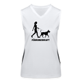 Funktionelles Kontrast-Tank Top für Frauen Führungskraft - Weiß/Schwarz