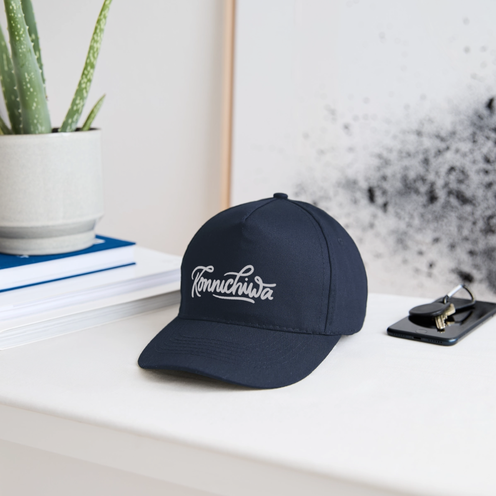 Bio-Baseballkappe Konnichiwa - Navy