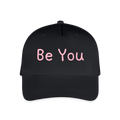 Kinder Bio Basecap Be You - Schwarz
