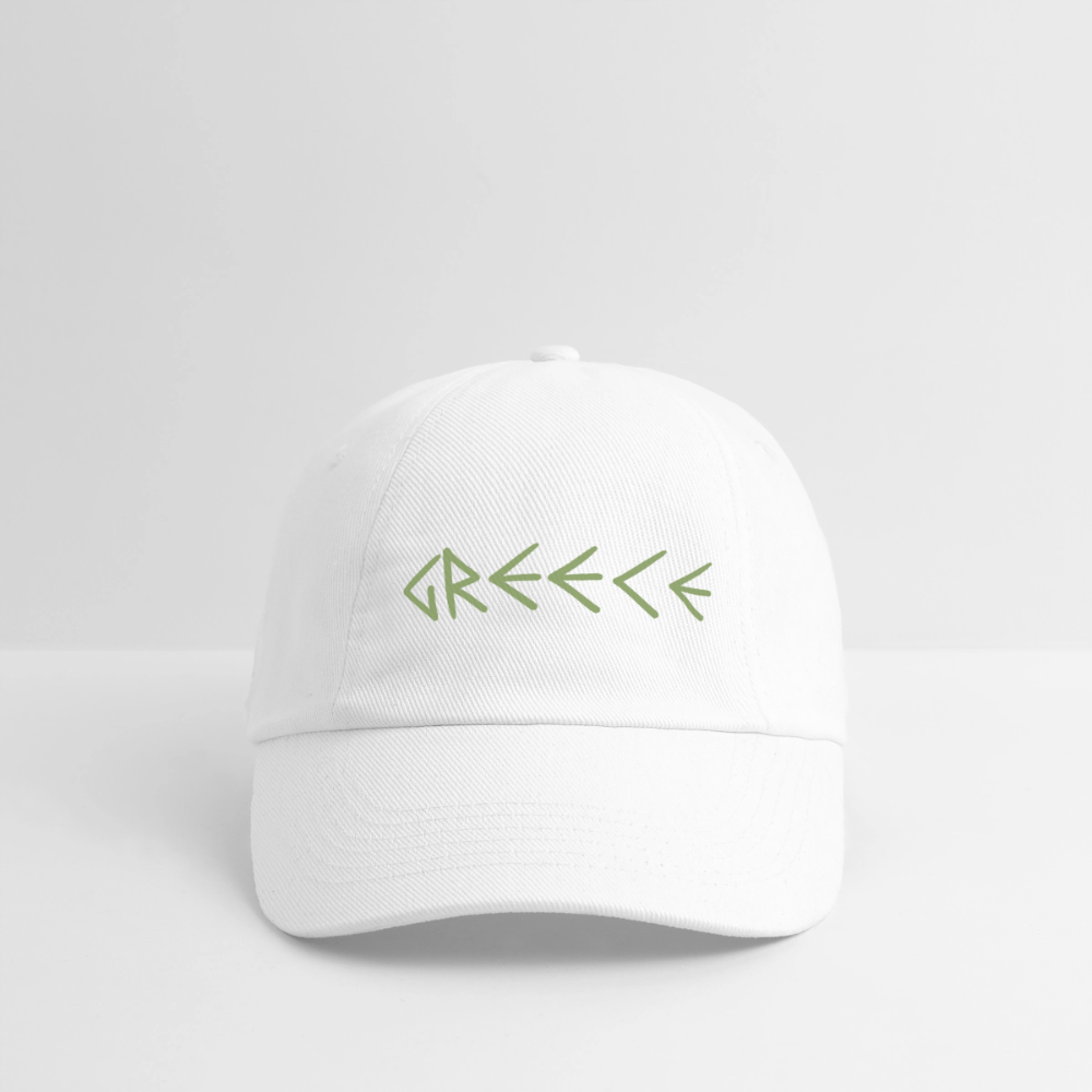 Baseballkappe Griechenland - Weiß/Weiß