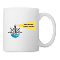 Tasse wer meer hat braucht weniger - Weiß