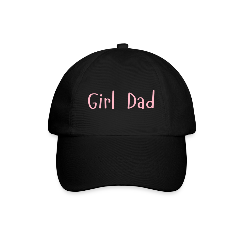 Baseballkappe Girl Dad - Schwarz/Schwarz