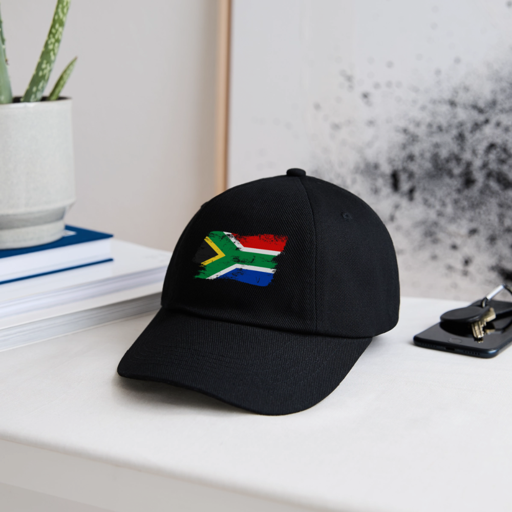 Baseballkappe Südafrika - Schwarz/Schwarz