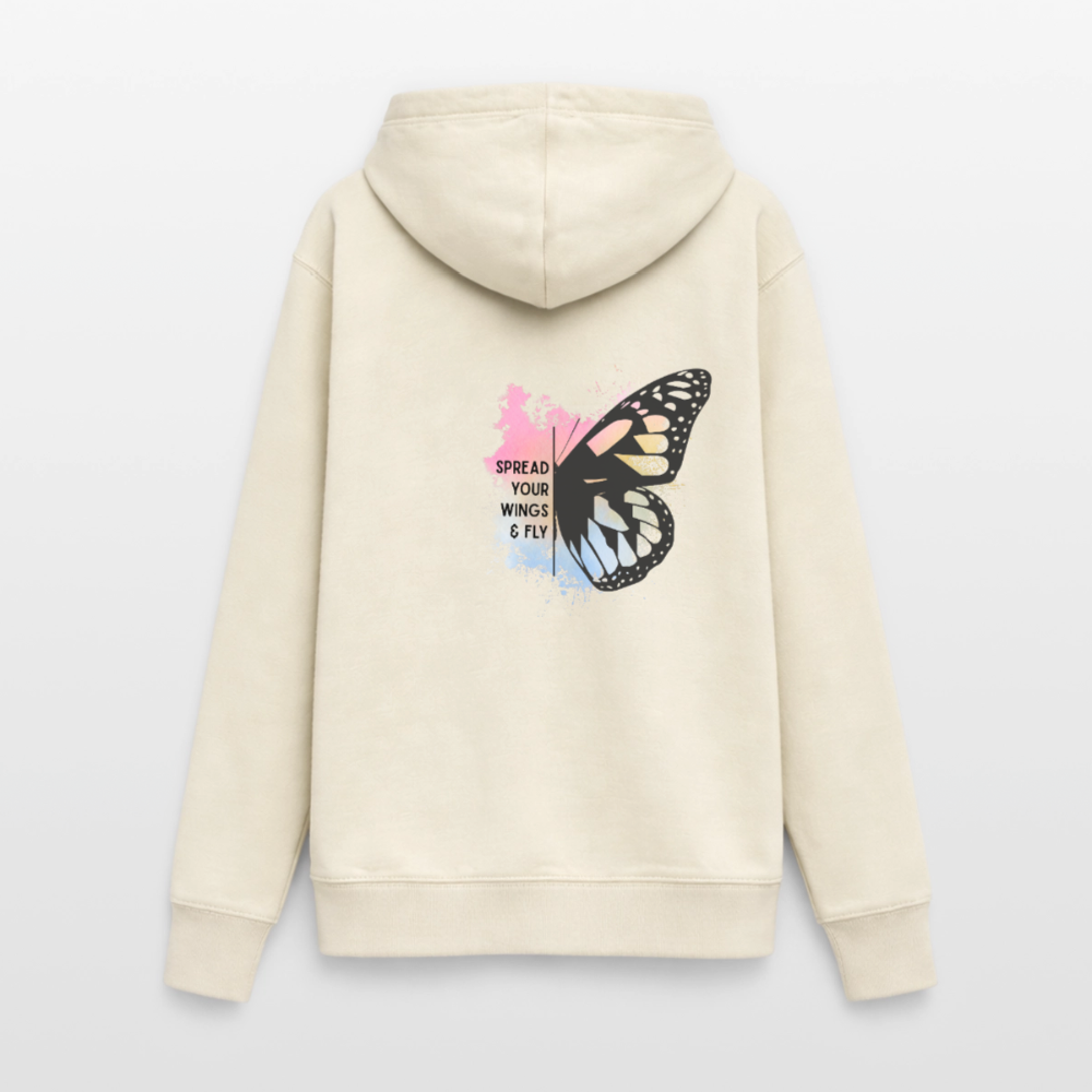 Frauen Hoodie spread your wings - Vanille-Milchshake