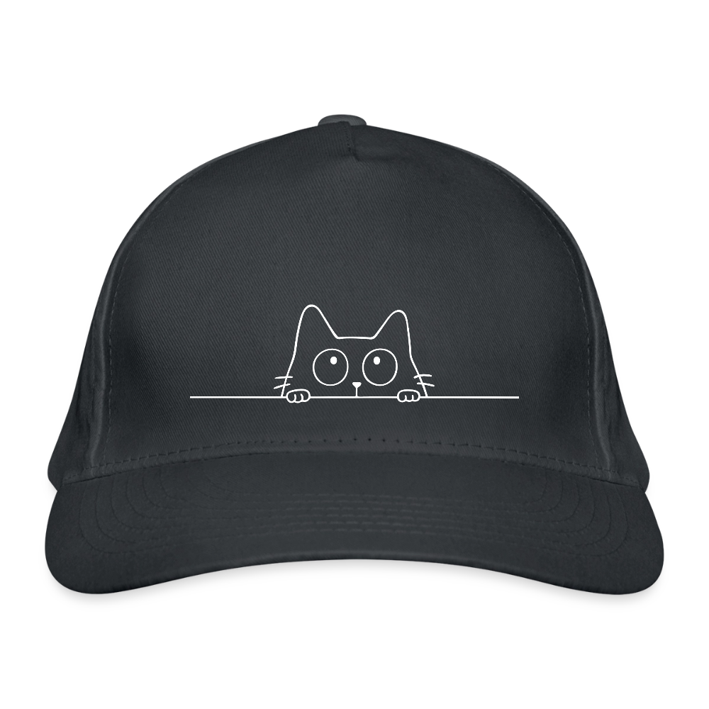Bio-Baseballkappe Katze - Graphite