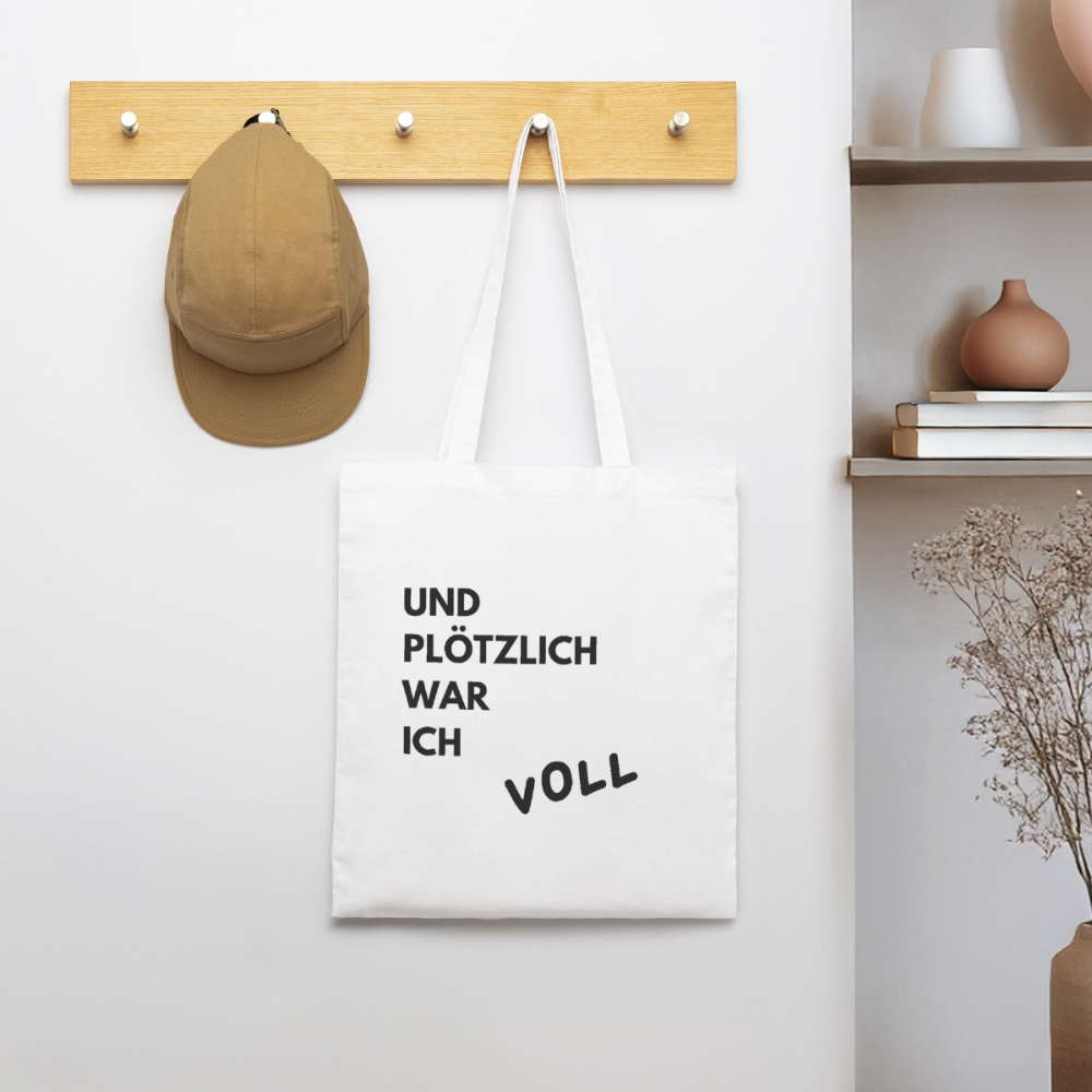 Stanley/Stella Bio-Stoffbeutel Plötzlich Voll - Weiß