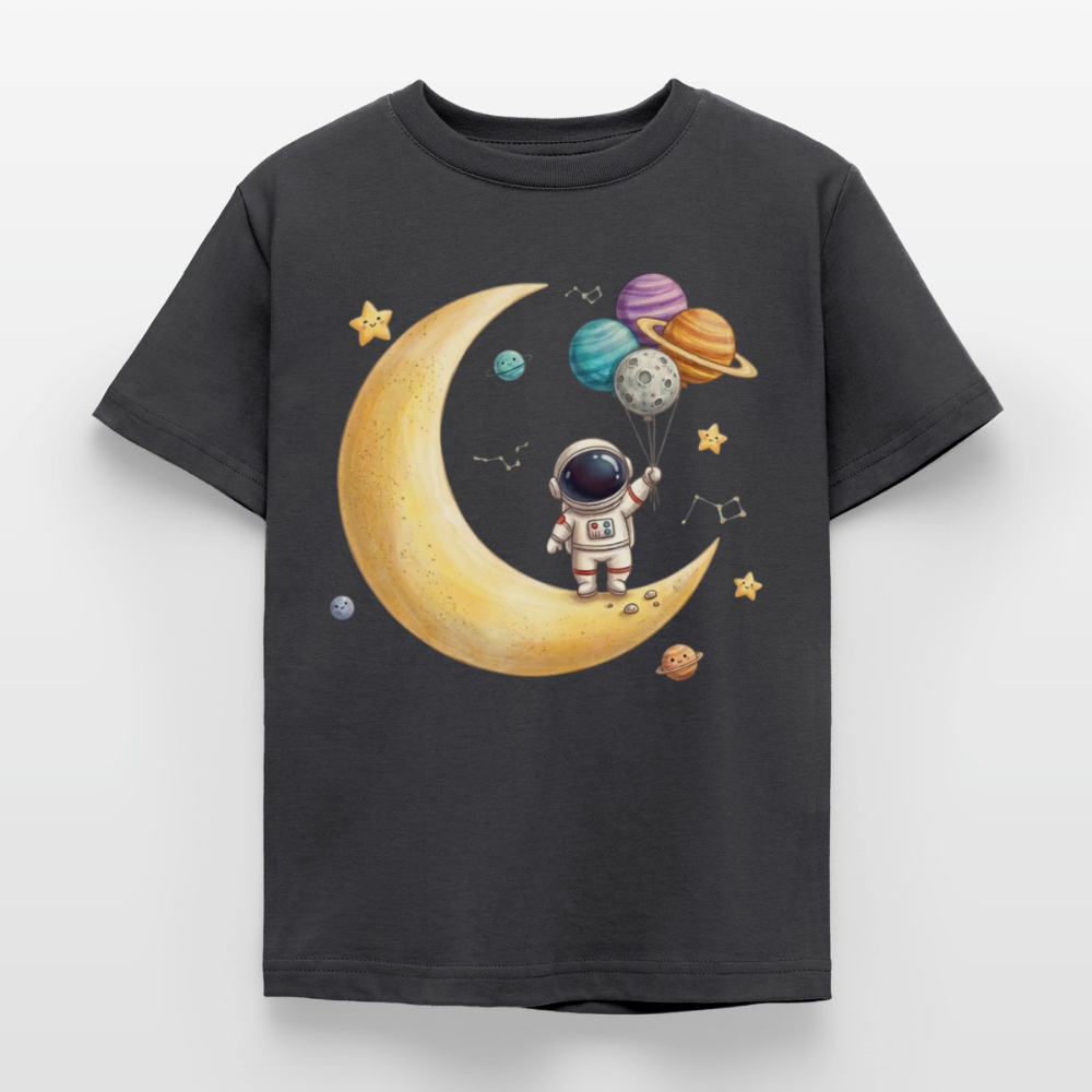 Kinder T-Shirt little astronaut - Dunkelgrau