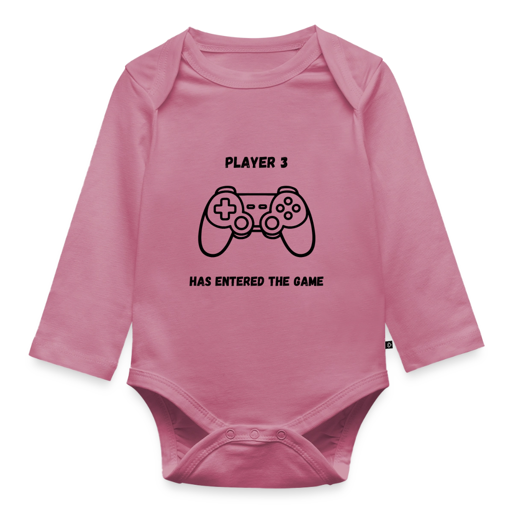 Baby Bio-Langarm-Body player 3 has entered the game - Mauve
