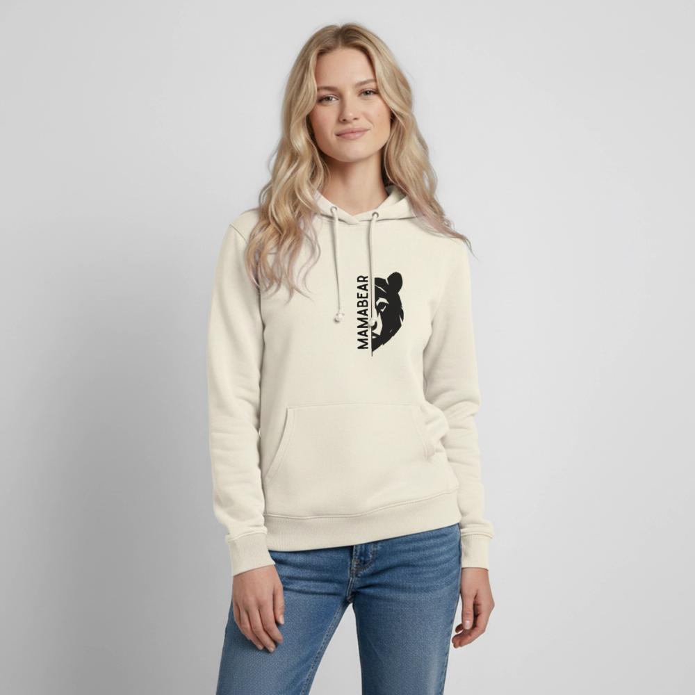 Frauen Hoodie Mamabear - Vanille-Milchshake
