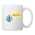 Tasse geiht nich, gifft nich - Weiß