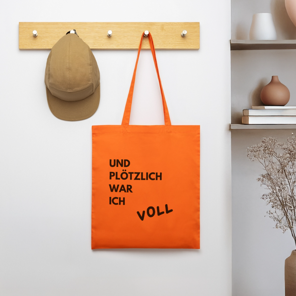 Stanley/Stella Bio-Stoffbeutel Plötzlich Voll - Tieforange