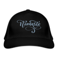 Bio-Baseballkappe Namaste - Schwarz