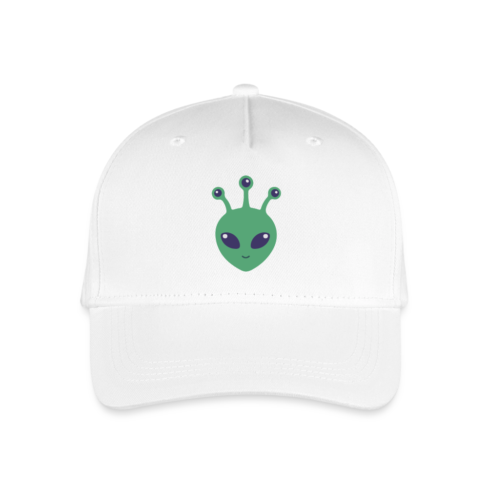 Kinder Bio Basecap Alien - Weiß