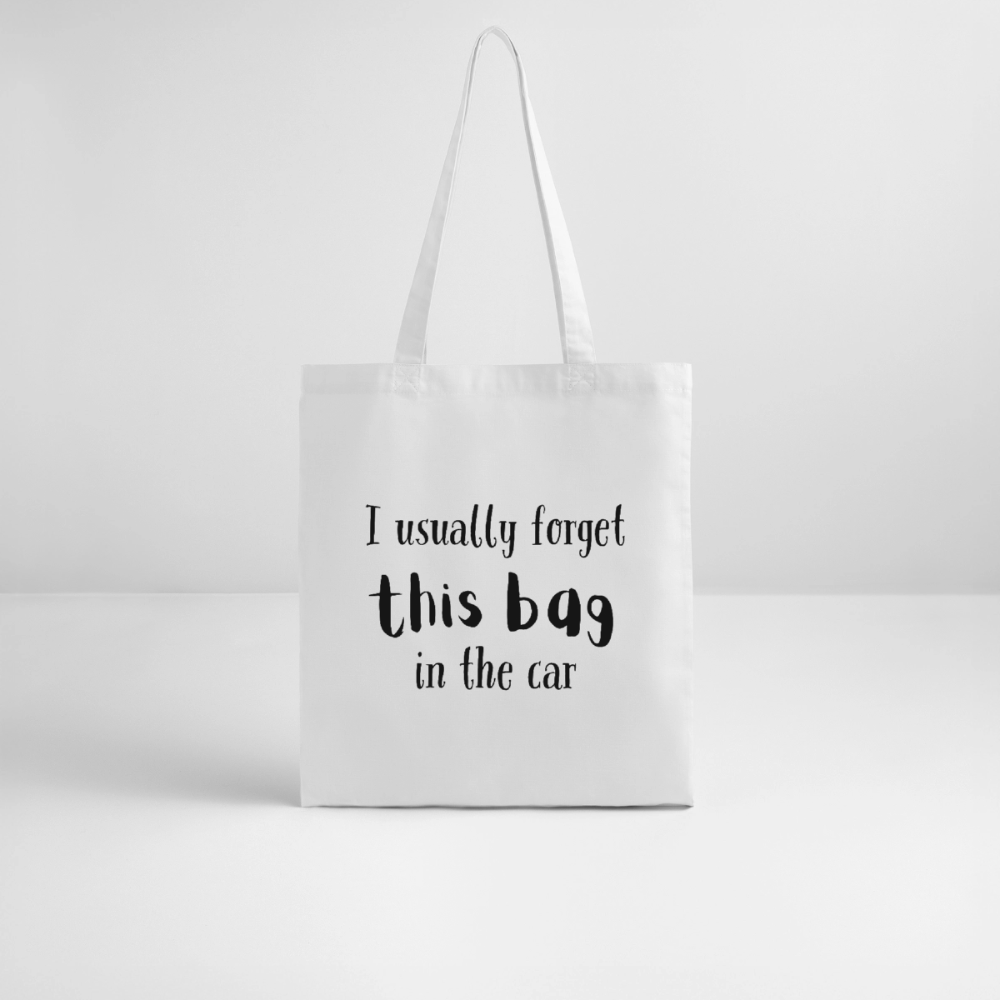 Stanley/Stella Bio-Stoffbeutel forgetting this bag - Weiß