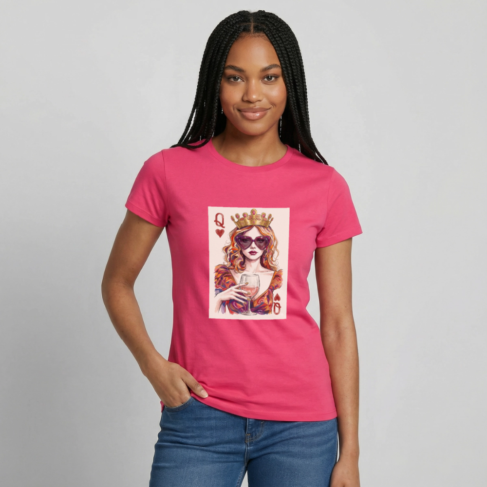 Frauen T-Shirt Queen - Azalea