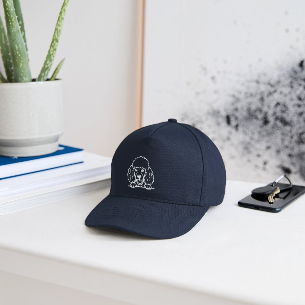 Bio-Baseballkappe Pudel - Navy